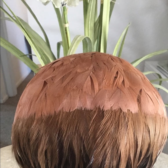 VTG Feather Hat - Picture 3 of 7